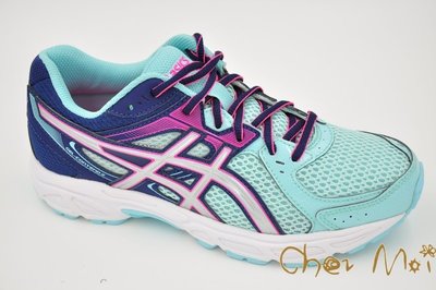 Chez Moi ＊來我家~ [亞瑟士] 女慢跑鞋系列 GEL CONTEND2 水藍色 特惠價$1400免運費