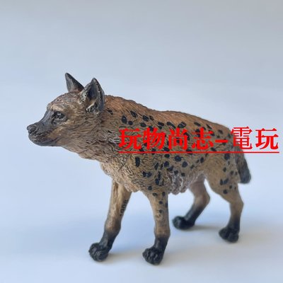 正版法國PAPO 2019新款鬣狗 土狼 非洲獵狗仿真野生動物模型玩具