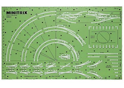 傑仲 博蘭 TRIX Track template T66600 N