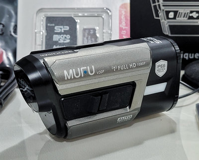 【eGoMo】MUFU前後雙錄機車行車記錄器 V30P好神機 贈64GB記憶卡
