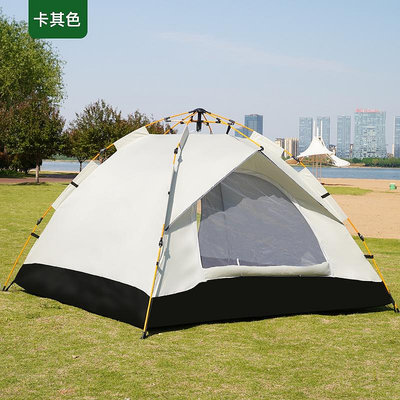 廠家直銷露營戶外帳篷遮光蚊帳便攜露營速開露營帳篷
