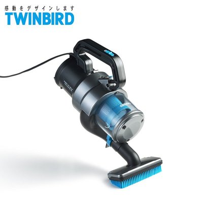 日本TWINBIRD-強力手持/斜背兩用吸塵器HC-EB51TW 汽車 家用