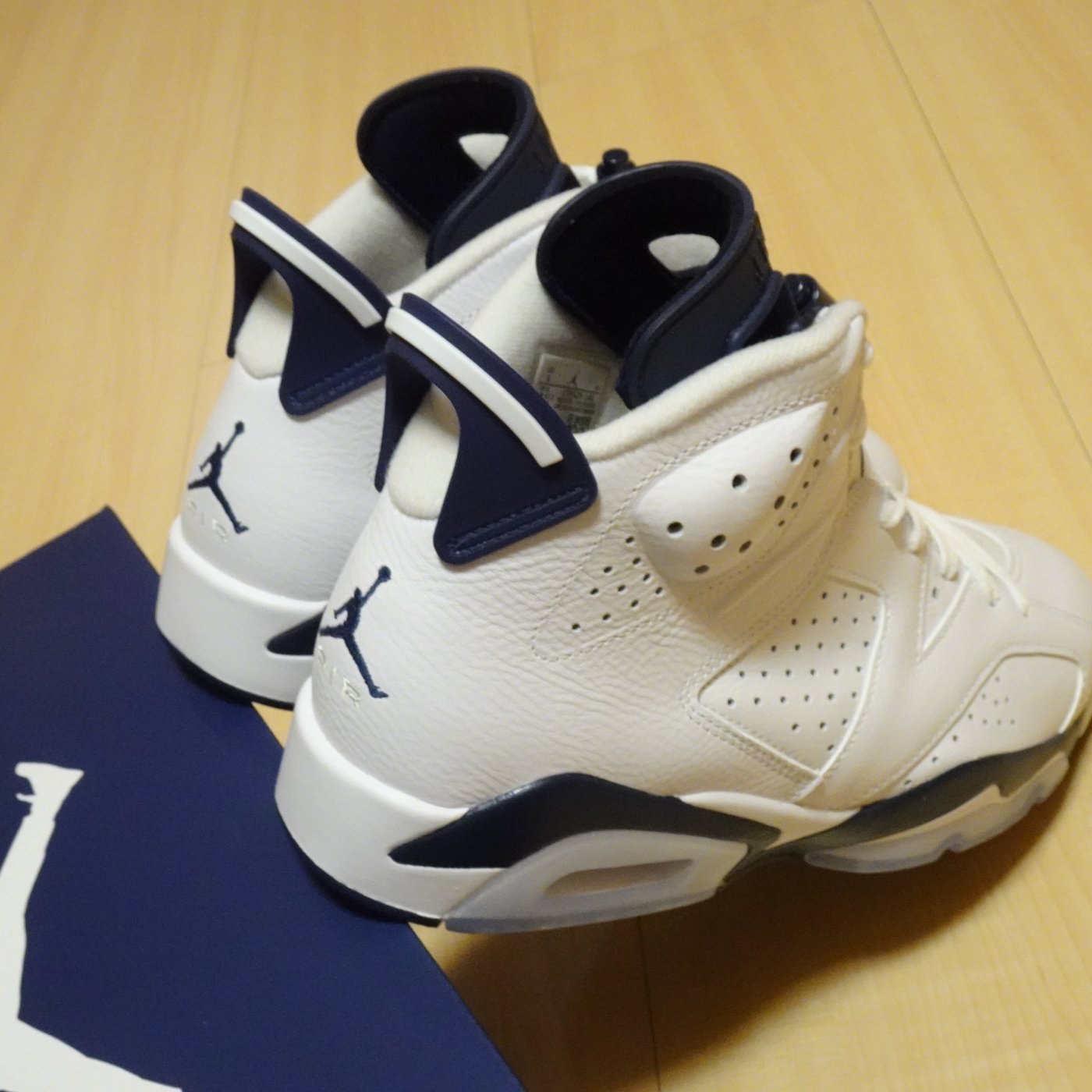 Nike Air Jordan 6 RETRO AJ6 Midnight Navy午夜藍白深藍冰底