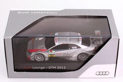 【Audi DTM賽車】全新奧迪原廠 1:43 Spark Audi A5 DTM 2012，Lounge特別版