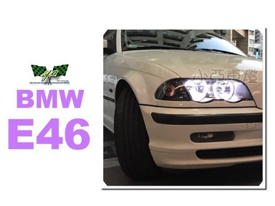 小亞車燈改裝＊全新客製 BMW E46 改CCFL白光圈 一組4支光圈800 E46光圈(不含大燈)