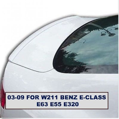 03-09 FOR W211 BENZ E-CLASS E63 E55 E320擾流M3小尾翼素材
