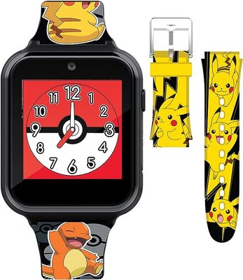 預購 美國帶回 Pokemon 寶可夢 皮卡丘 專為兒童設計 兒童智能手錶 觸控螢幕 電子錶 智慧手錶 生日禮