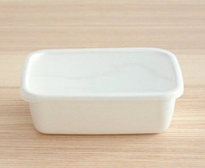 【Apple 艾波好物】野田琺瑯 野餐盒 保鮮盒 儲存盒 醃漬盒 附蓋 深型 S