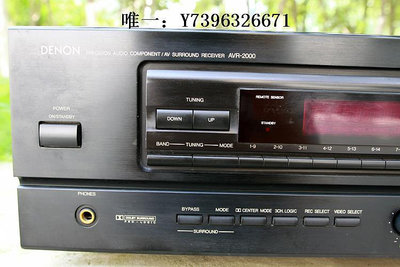 詩佳影音日本原裝天龍 DENON AVR-2000 二手5.1聲道功放手機電腦家庭影院影音設備