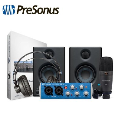 造韻樂器音響 - JU-MUSIC - Presonus AudioBox Studio Ultimate Bundle