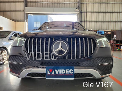 威德汽車精品 台中實體門市 HID 賓士 BENZ 2019 2020 GLE V167 GT 樣式 水箱罩 中網