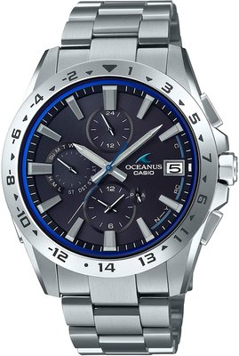 日本正版 CASIO 卡西歐 OCEANUS OCW-T3000-1AJF 男錶 手錶 電波錶 太陽能充電 日本代購