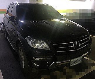 A自售 2012年 Benz/賓士 ML350 (黑) 3.5CC 實跑6萬多