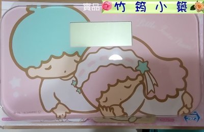 日本原裝進口~正版雙子星 kikilala 迷你體重機、強化玻璃體重秤、mini體重計~淡粉色睡眠圖樣