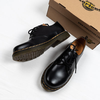 Dr. Martens 1461 3孔 皮鞋 黑色 硬皮 經典款 馬汀靴 男女鞋