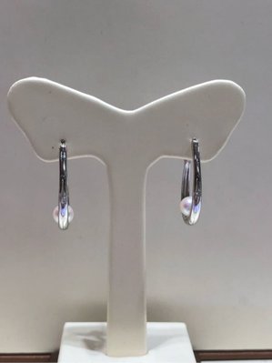 5mm超高等級日本海水珍珠鑽石耳環，獨特造型設計款式，超值優惠價10800，搭配14K金質感超棒