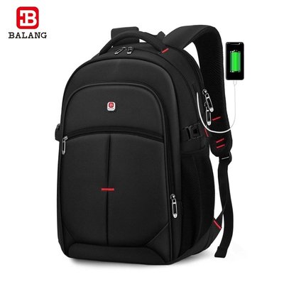 BALANG 後背包 男士背包 商務出差旅行 李包大容量短途旅遊電腦包 多功能書包