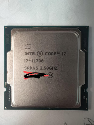 CPU I7-11700 二手新品