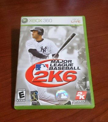 (美版主機專屬遊戲片) XBOX360 MLB 2K6 英文版 美國職棒大聯盟