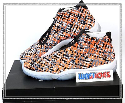 Washoes Nike Air Jordan Future PRM 編織 彩色 橘 黑 652141-006 現貨12