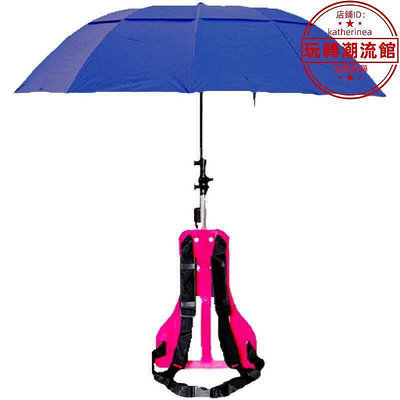 【公司貨】頭頂採茶雨傘可背式遮陽傘戶外雙肩防紫外線釣魚摺疊太晴黑膠