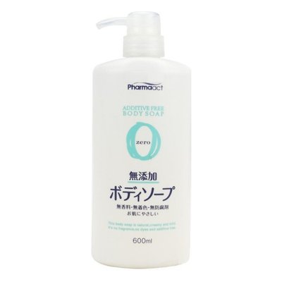 【日本熊野油脂kumano】Pharmaact 無添加沐浴乳-600ml