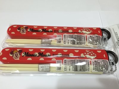 日本製 復古風立體米妮 環保筷 筷子 日本製 兒童餐具 兒童筷子 現貨供應