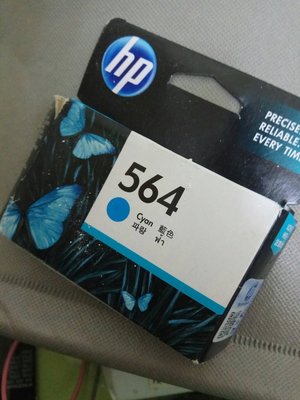 HP 564原廠CB318WA藍色墨水匣3070A/3520/5510/5520/6510/6520/B109a