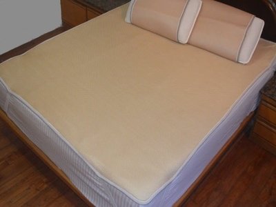 三上3D立體彈簧雙層透氣墊【6尺X6.2尺記憶床墊獨立筒乳膠床墊加大雙人床專用】透氣涼爽又舒適