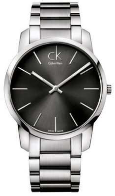 Calvin Klein city 都會系列簡約鍊帶錶 K2G21161 /43mm