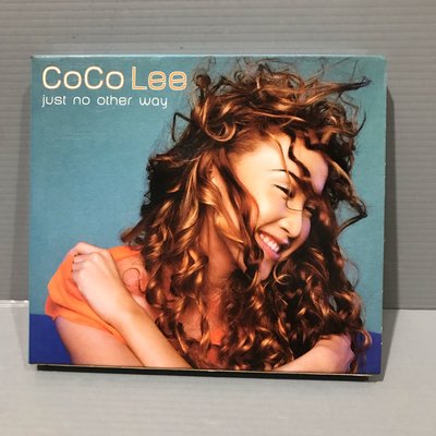 樂樂唱片行（ 李玟  coco lee  just no other way )原版CD美+外紙盒+中.英文歌詞1999年
