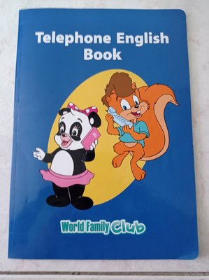 寰宇迪士尼美語 新版 Telephone English book電話美語 WorldFamily Club 1-12課