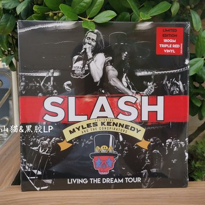 現貨 Slash Living The Dream Tour 3LP 吉他大師現場激情演繹