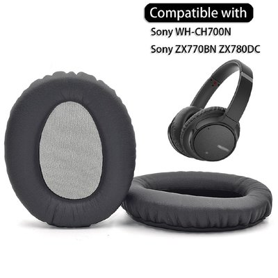 gaming微小配件-替換耳罩適用於Sony WH-CH700N耳機 MDR-ZX770BN ZX780DC 代用耳墊 耳機套 一對裝-gm