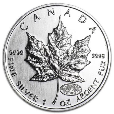 加拿大2000楓葉銀幣1盎司
