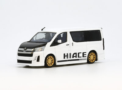 1/64豐田Hiace海獅300改裝版本金屬合金模型車新品精品收藏玩具