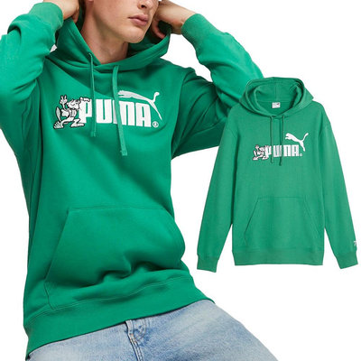 Puma 流行系列 No.1 Logo 女 綠色 慶祝 長厚 上衣 長袖 62195186
