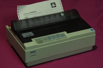 (P001)EPSON - LQ -300+II 印表機(良品正常使用)