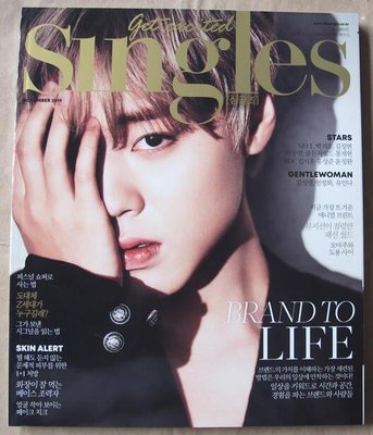 韓版流行時尚雜誌 Singles 19年11月號:朴志訓+金正賢+在玹+郭東延