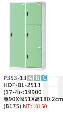 【進日興家具】P353-13 多用途塑鋼衣櫃(共三色／1大3小門) 衣櫥 置物櫃 儲藏櫃 台南。高雄。屏東 傢俱宅配