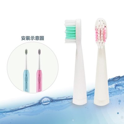 【風雅小舖】HANLIN-SS01專用牙刷頭(4入一組)