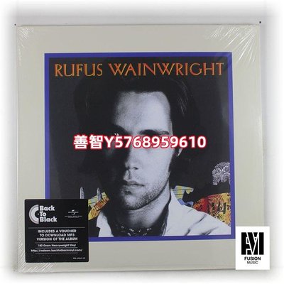 現貨 Rufus Wainwright 首專同名舒緩男聲 Decca黑膠2LP歐全新 唱片 黑膠 LP【善智】