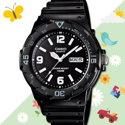 CASIO手錶專賣店 國隆 MRW-200H -1B2 黑面白丁字 防水100米 造型指針男錶(另LRW-250H)