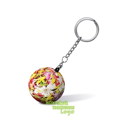 BOXx潮玩~3D-JP立體球體拼圖 鑰匙扣 plantica 花藝家 幸福記憶 24片
