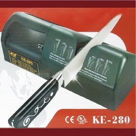 《Nirey耐銳》磨得利工業營業用電動磨刀機-Ke-280（贈磨刀輪x1組 細砂紙x1組 雪尼爾毛巾x2）-台灣製