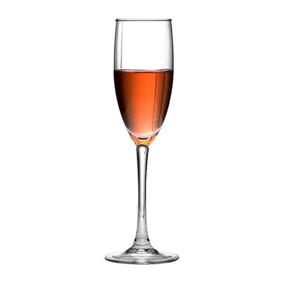 現貨熱銷-酒杯Luminarc/樂美雅品位水晶高腳杯紅酒香檳氣泡酒杯160ml單支裝