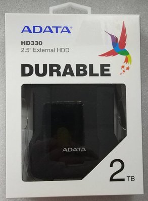 @淡水無國界@ADATA 威剛 HD330 2TB 2.5吋行動硬碟 2T 高速傳輸 USB3.2 Gen1 USB3