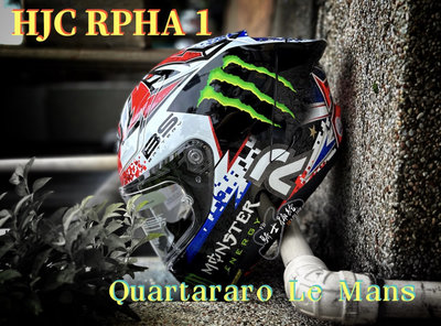 ⚠YB騎士補給⚠ HJC RPHA 1 Fabio Quartararo Le Mans 安全帽 RPHA1 贈大鴨尾