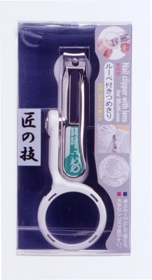 鶴齡苑-日本Green Bell 放大鏡指甲剪(附收納袋)
