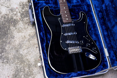 音箱設備Fender Japan AERODYNE II STRAT 單單單 黑5290100306 電吉他音響配件